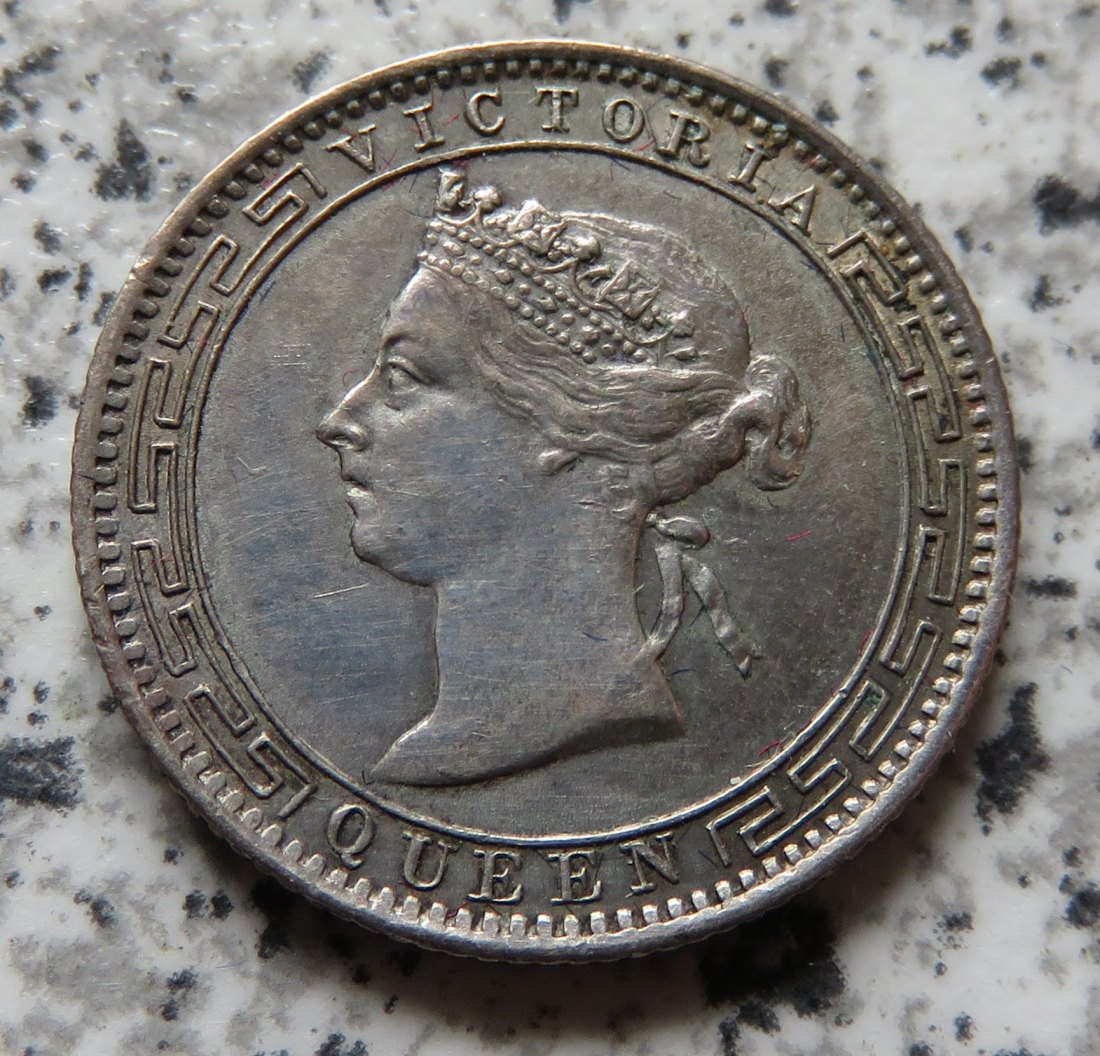  Ceylon 25 Cents 1899   