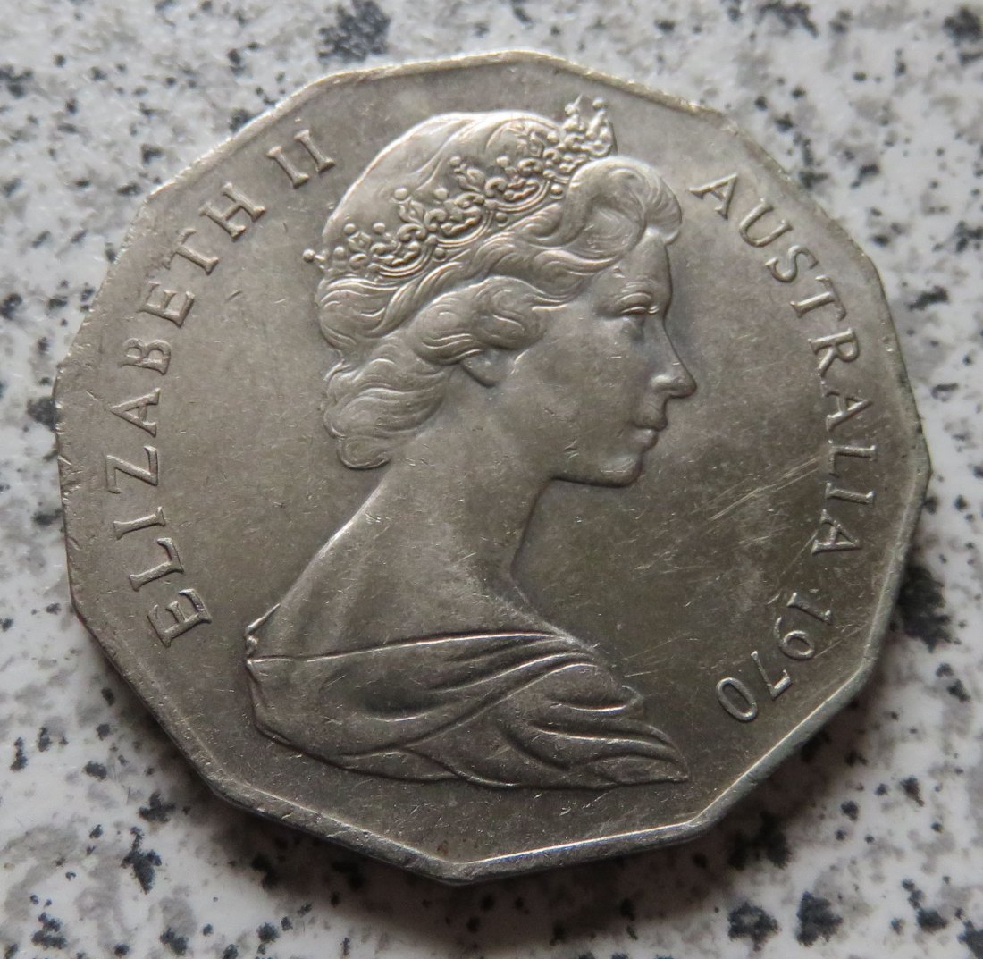  Australien 50 Cents 1970   