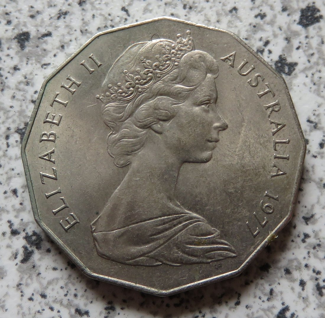  Australien 50 Cents 1977   