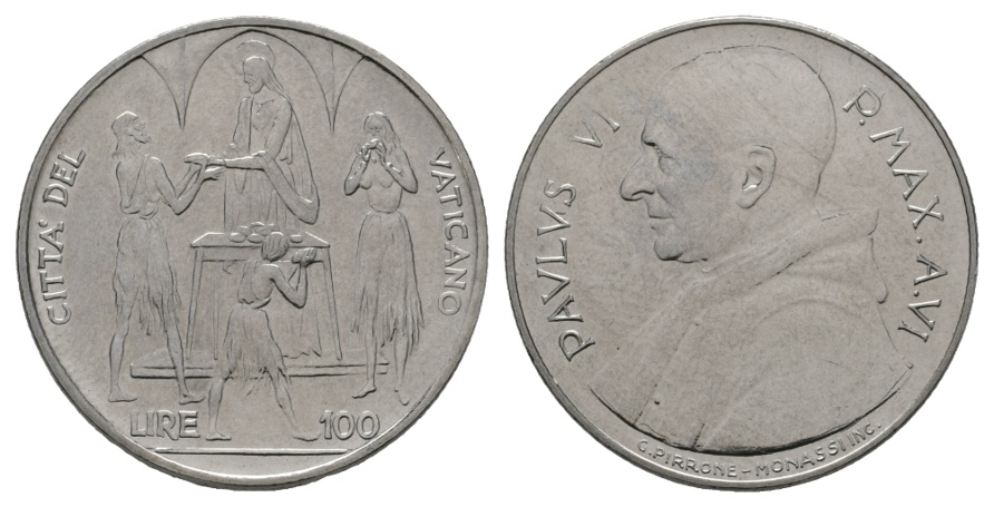  Vatican; 100 Lire   