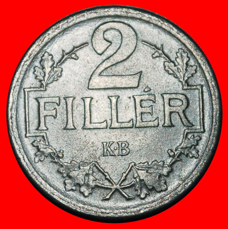 Ⰺ EISEN (1916-1918): UNGARN ★ 2 FILLER 1918! KRIEGSZEIT (1914-1918)!★OHNE VORBEHALT