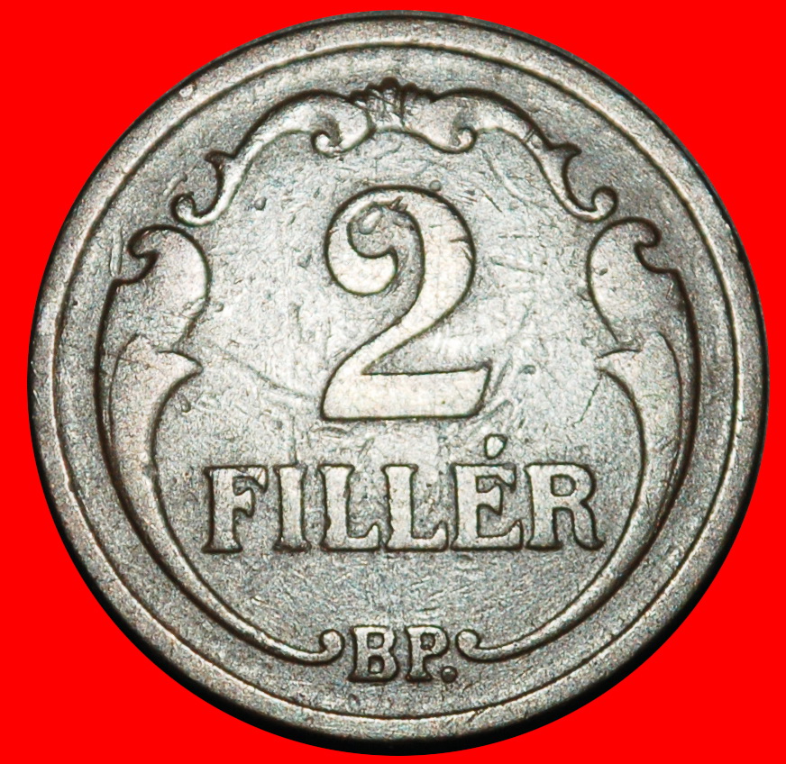 Ⰺ STEPHANSKRONE (1926-1939): UNGARN ★ 2 FILLER 1929! HORTHY (1920-1944)★OHNE VORBEHALT
