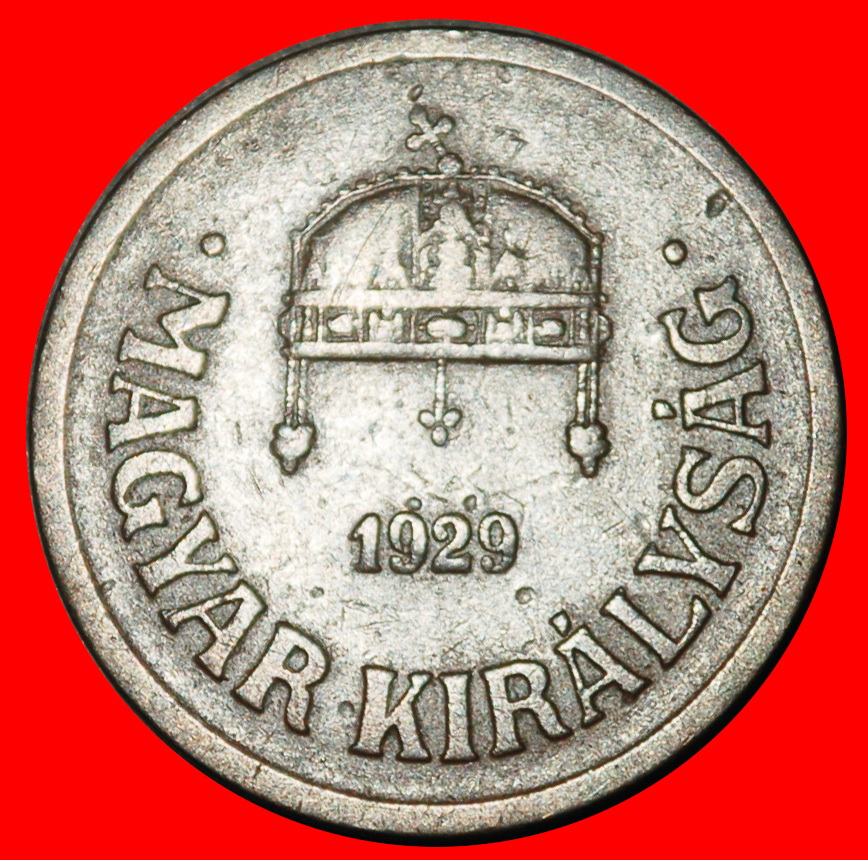  Ⰺ STEPHANSKRONE (1926-1939): UNGARN ★ 2 FILLER 1929! HORTHY (1920-1944)★OHNE VORBEHALT   