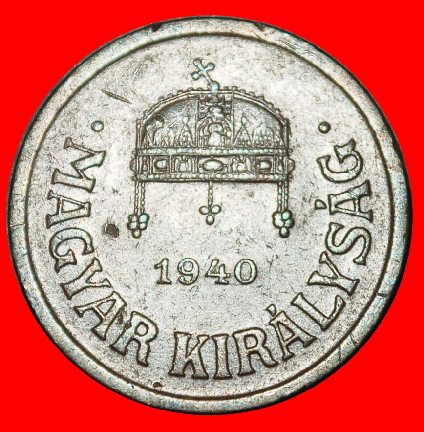  Ⰺ STEPHANSKRONE (1926-1940): UNGARN ★ 2 FILLER 1940! HORTHY (1920-1944)★OHNE VORBEHALT   