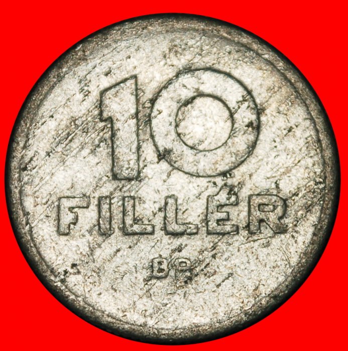 Ⰶ GROSS KOMMUNISTISCHER TYP (1950-1966): UNGARN ★ 10 FILLER 1960! ★OHNE VORBEHALT