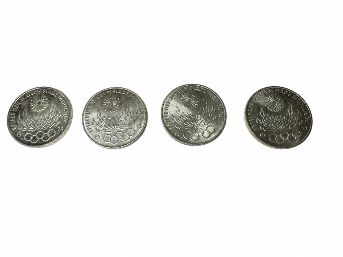  10 Deutsche Mark Olympia 1972, ss-vz   