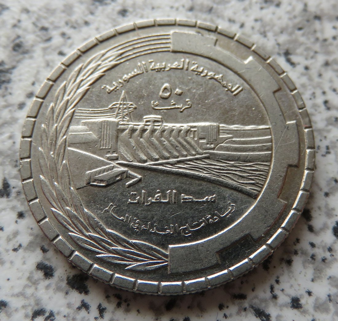  Syrien 50 Piaster 1976   