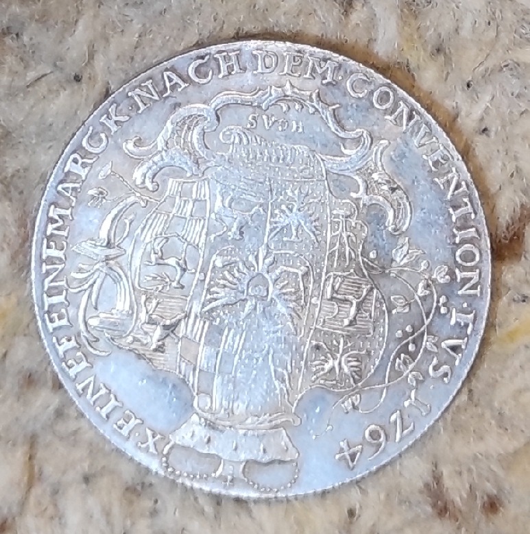  Schwarzburg-Sondershausen 1 Taler 1764 Replik   