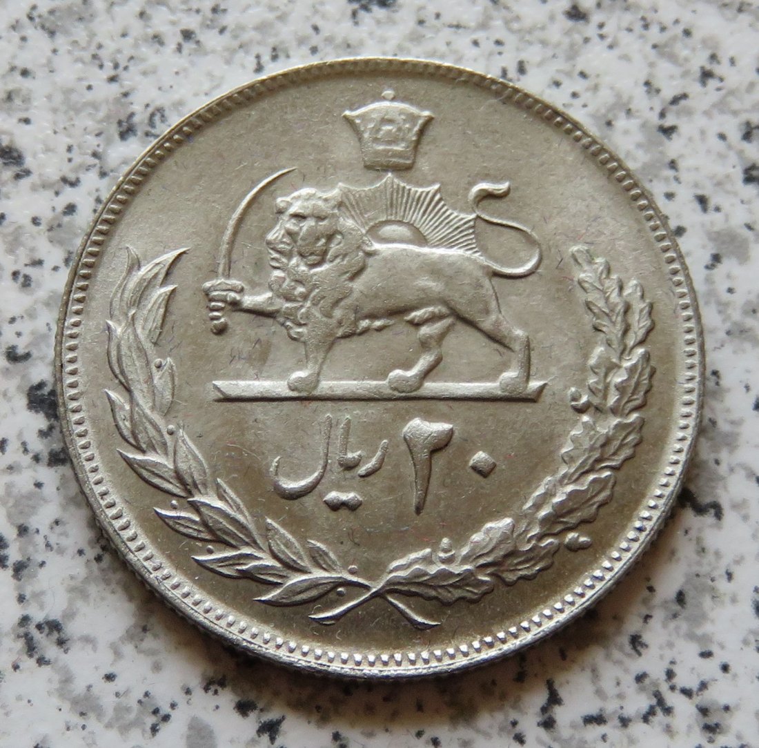  Iran 20 Rials 1973 / Iran 20 Rials SH1352   