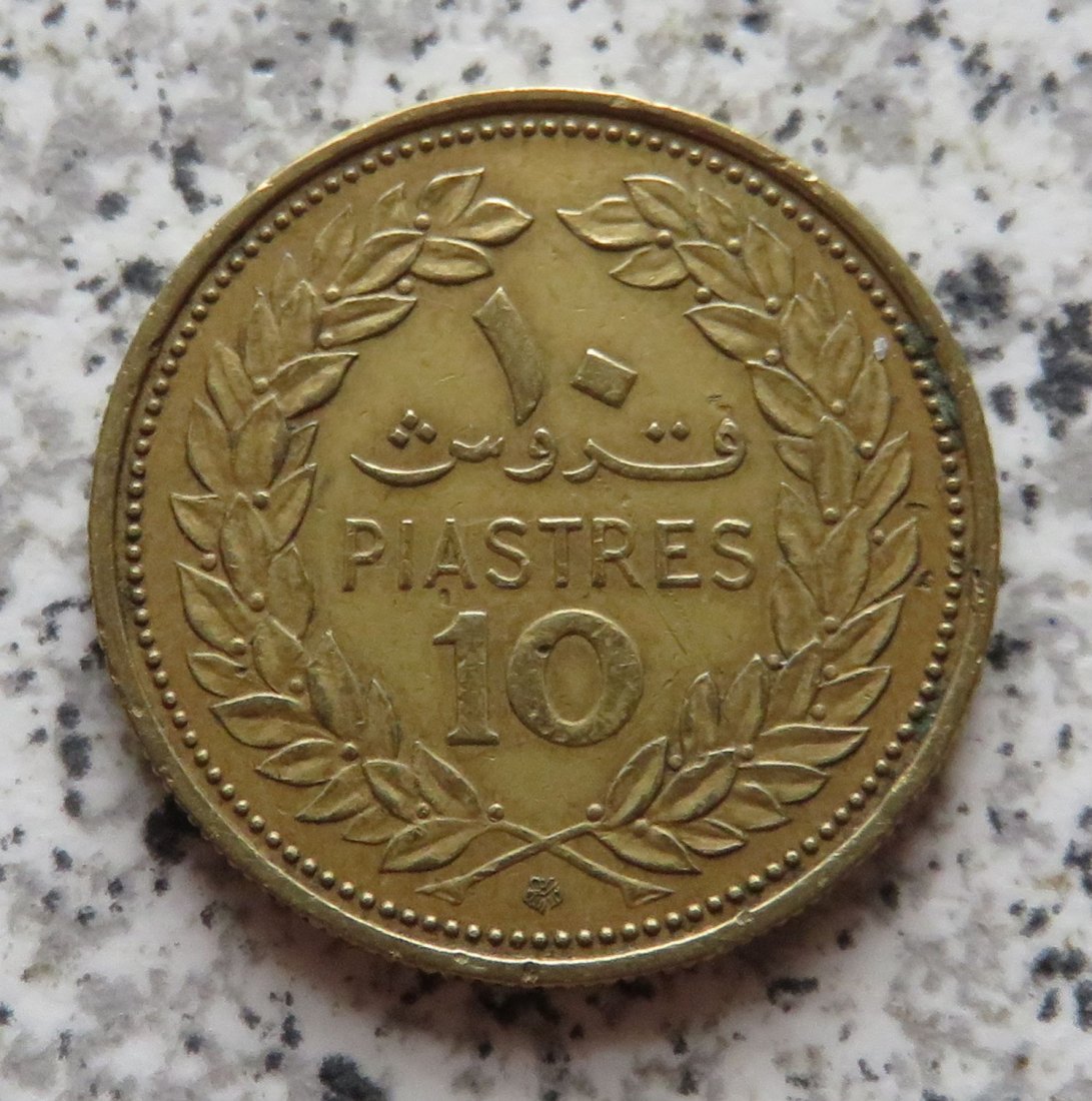  Libanon 10 Piaster 1969   
