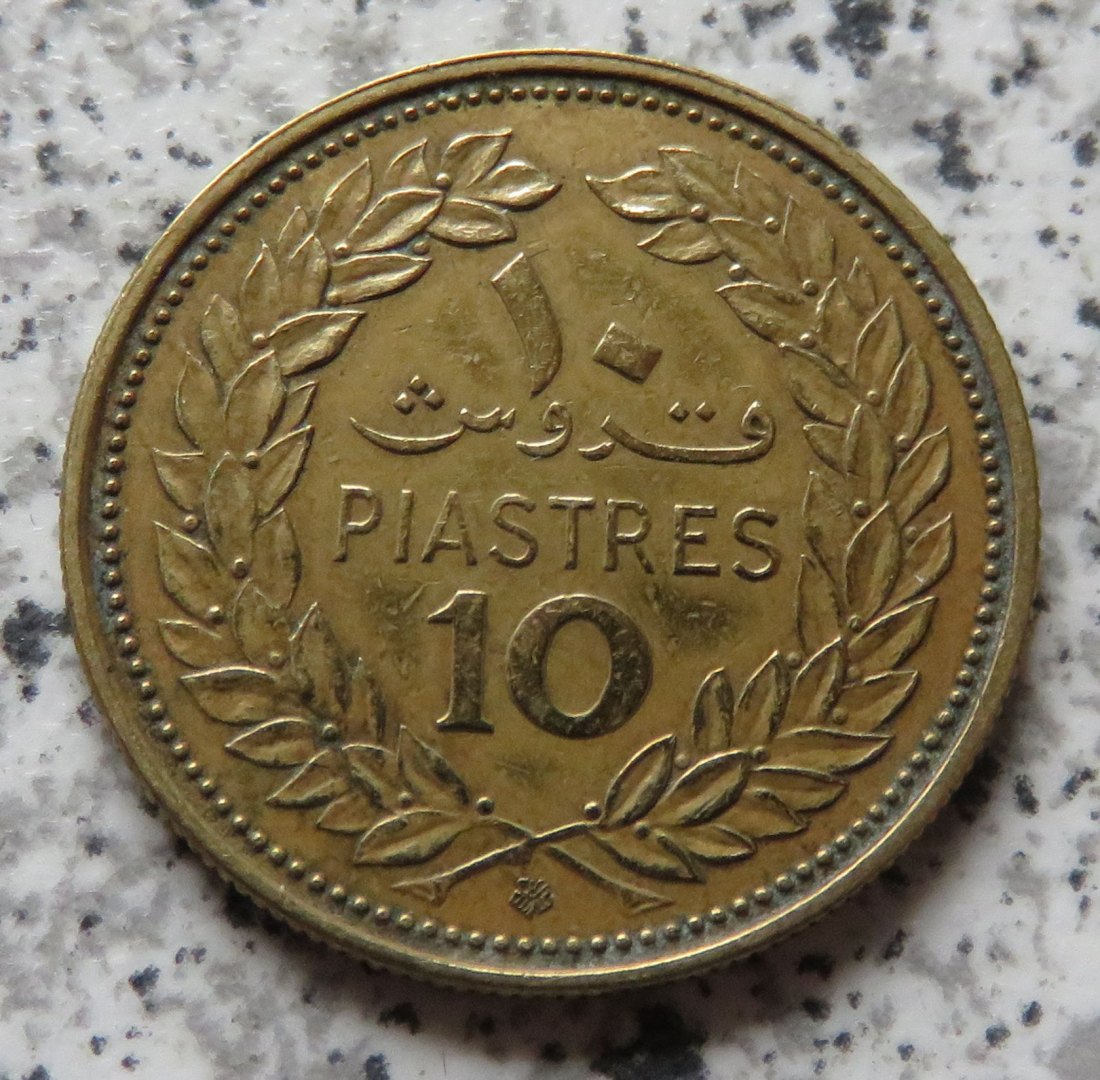  Libanon 10 Piaster 1970   