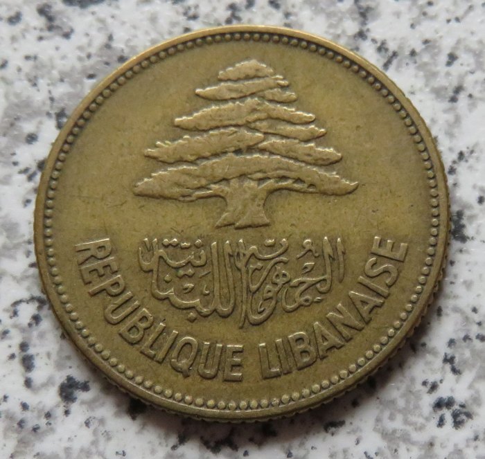  Libanon 25 Piaster 1952   