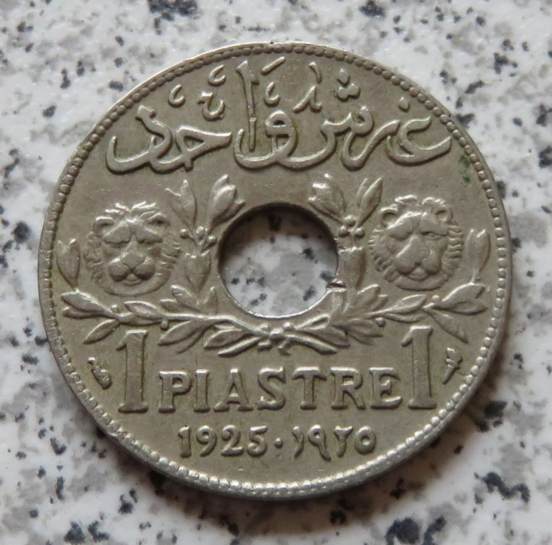  Libanon 1 Piaster 1925   