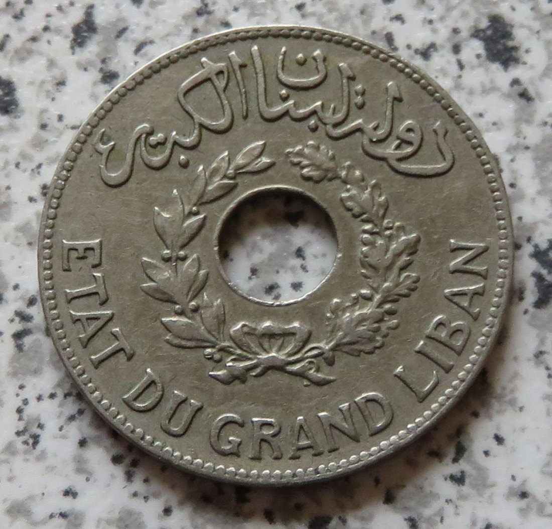  Libanon 1 Piaster 1925   