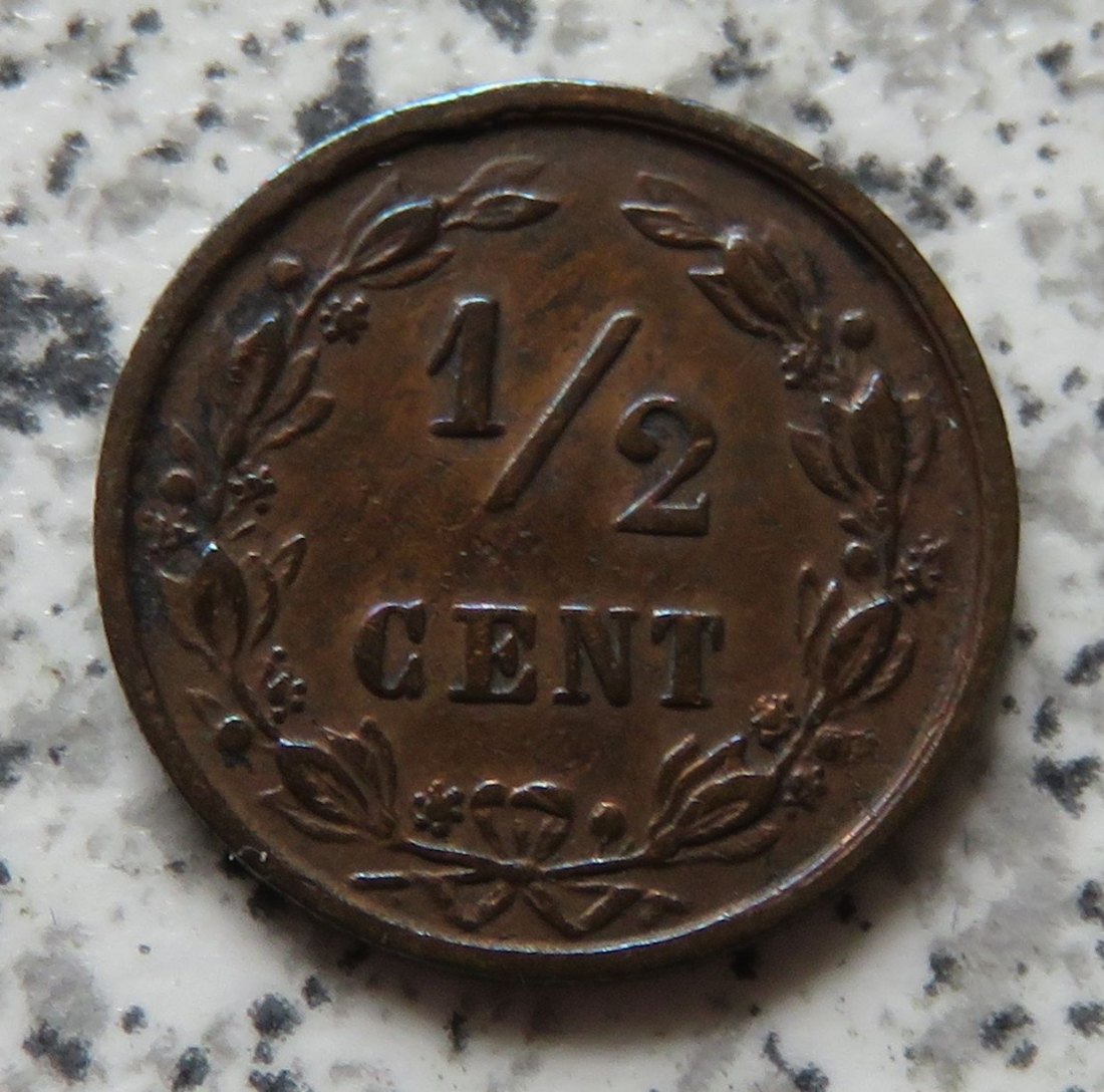  Niederlande 1/2 Cent 1894   