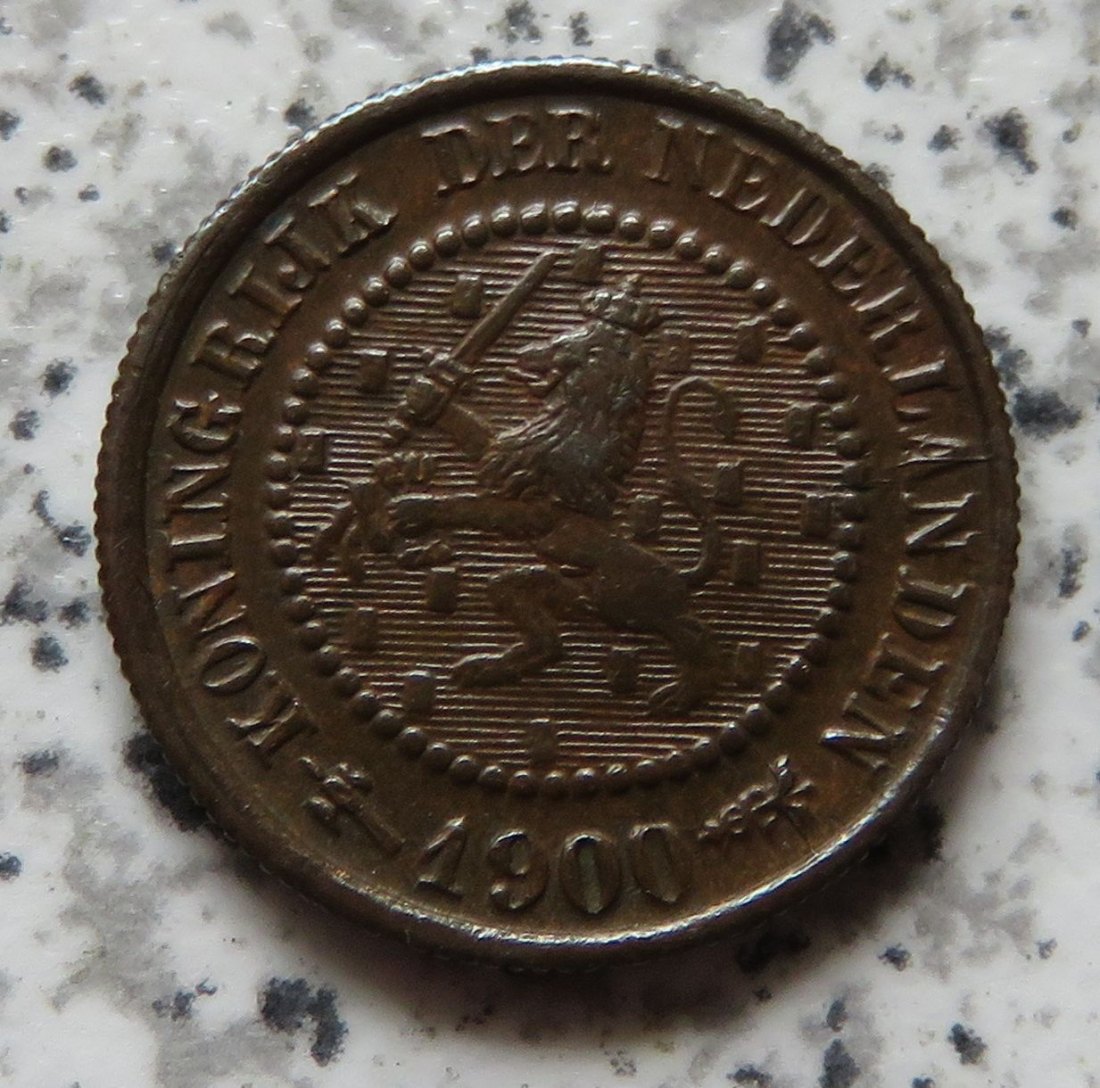  Niederlande 1/2 Cent 1900   