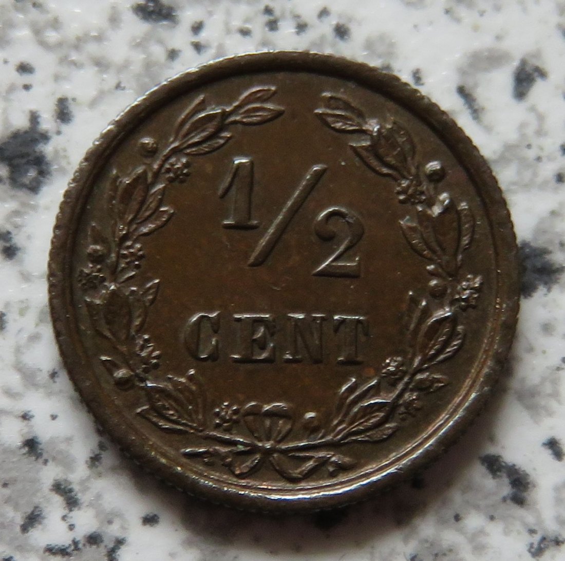  Niederlande 1/2 Cent 1900   