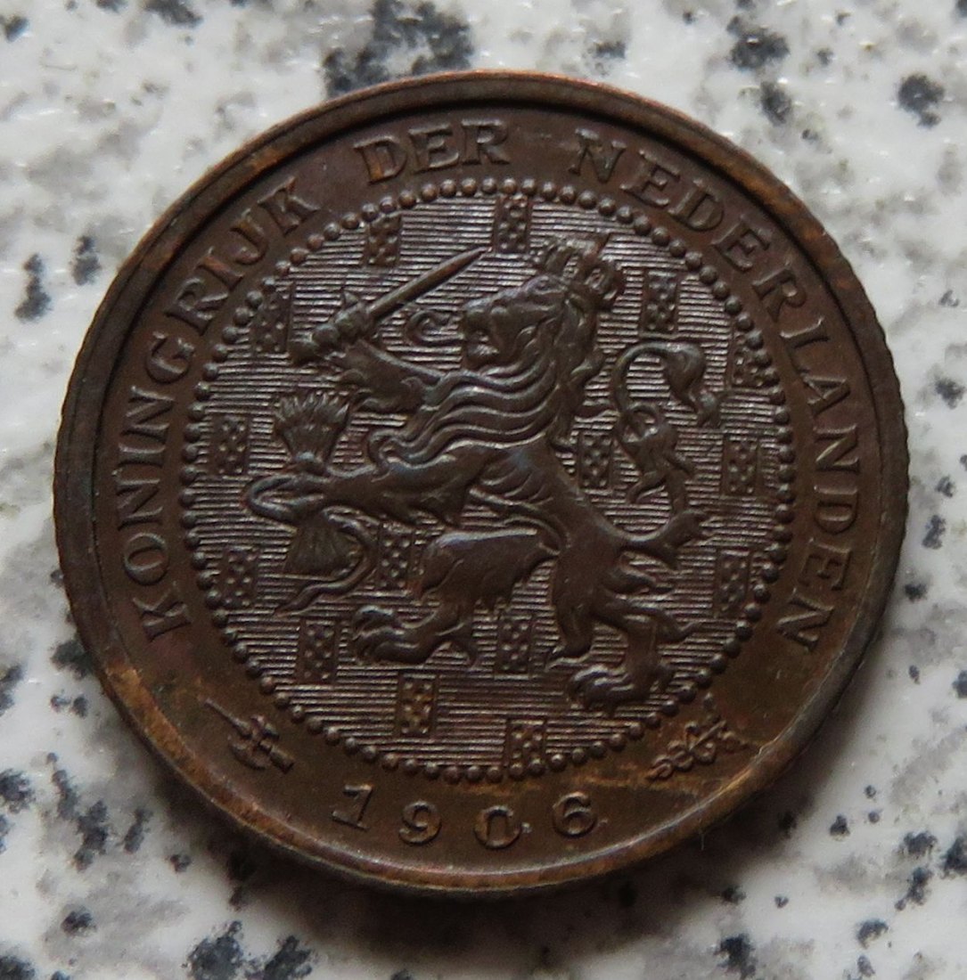  Niederlande 1/2 Cent 1906   