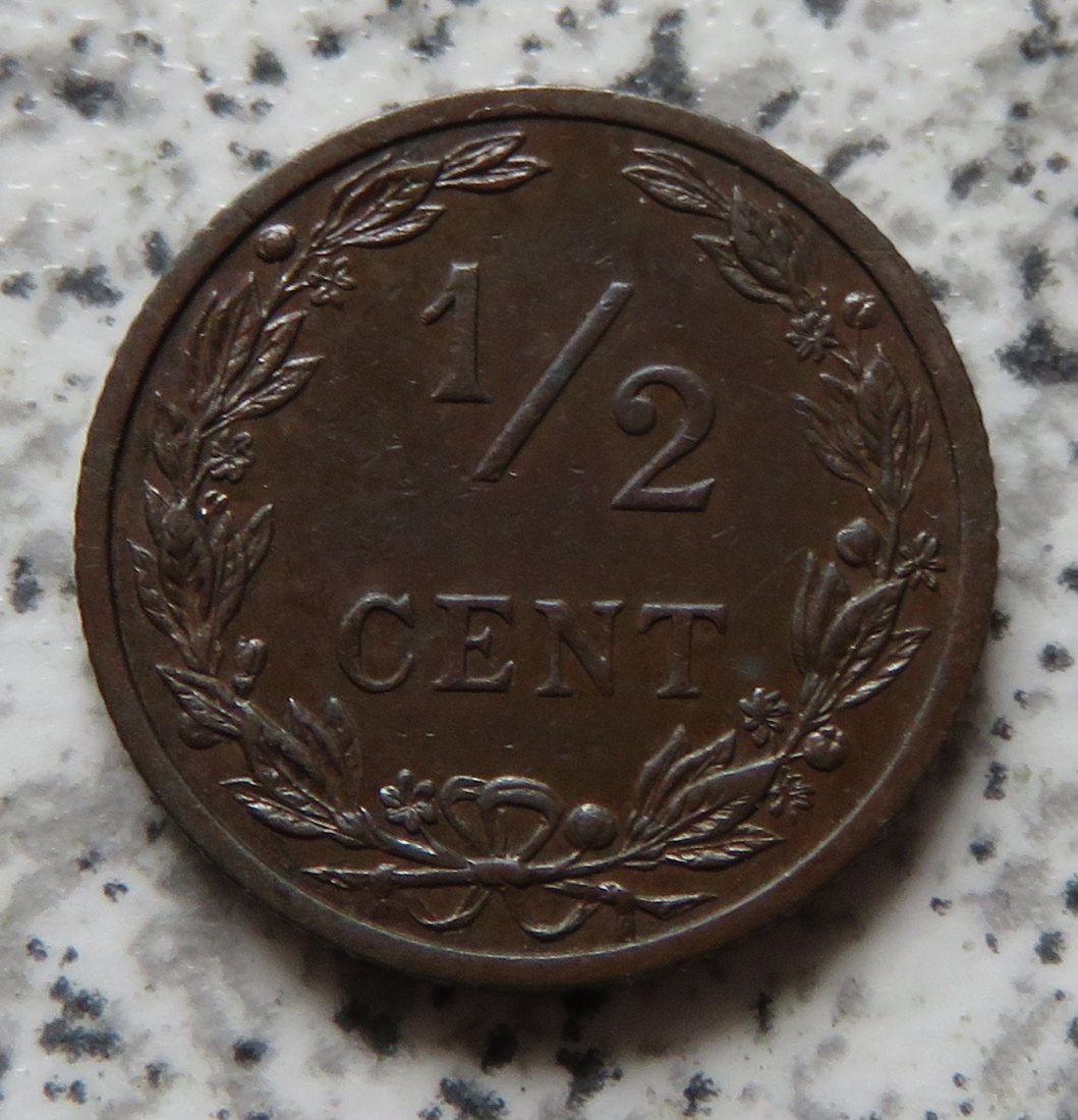  Niederlande 1/2 Cent 1906   