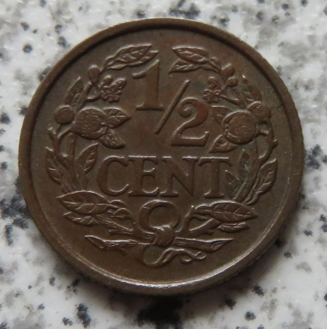  Niederlande 1/2 Cent 1909   