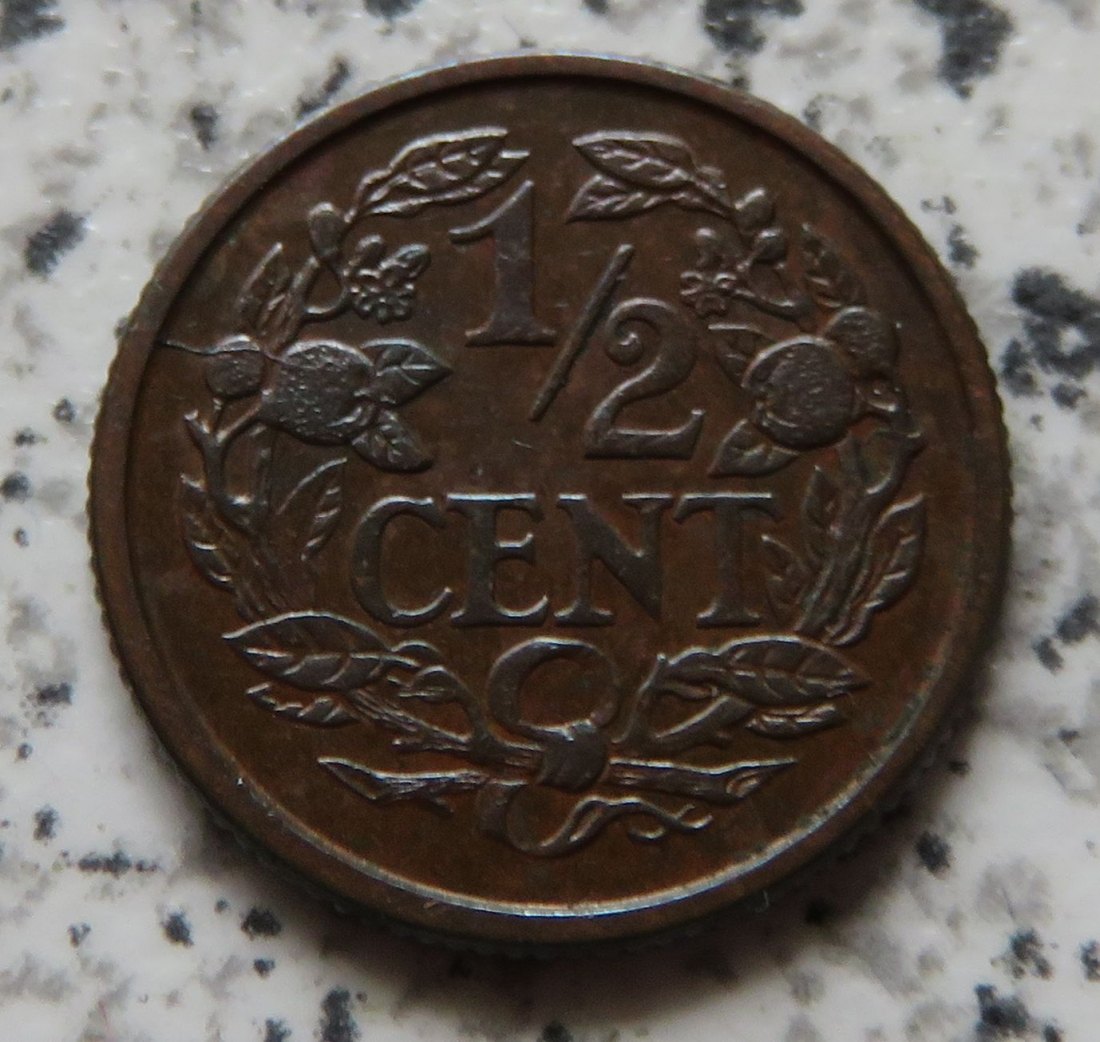  Niederlande 1/2 Cent 1911   