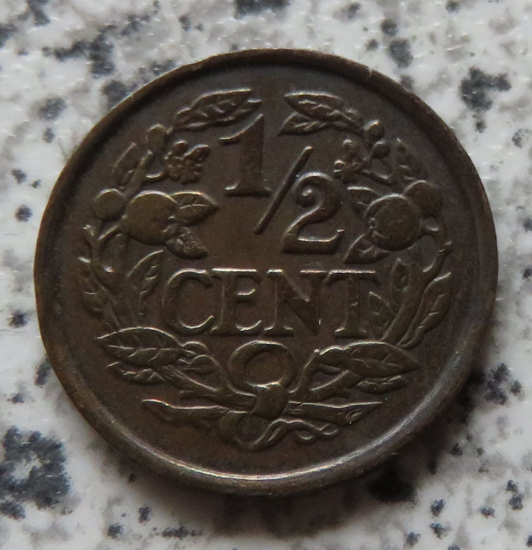 Niederlande 1/2 Cent 1930   