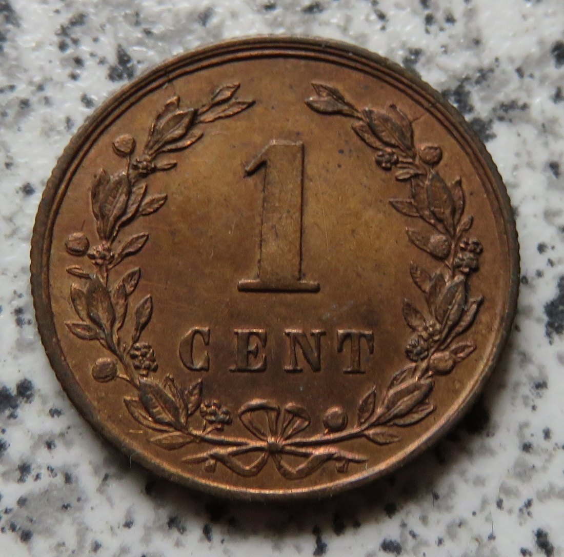  Niederlande 1 Cent 1878   
