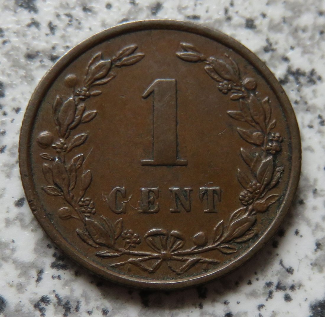  Niederlande 1 Cent 1900   