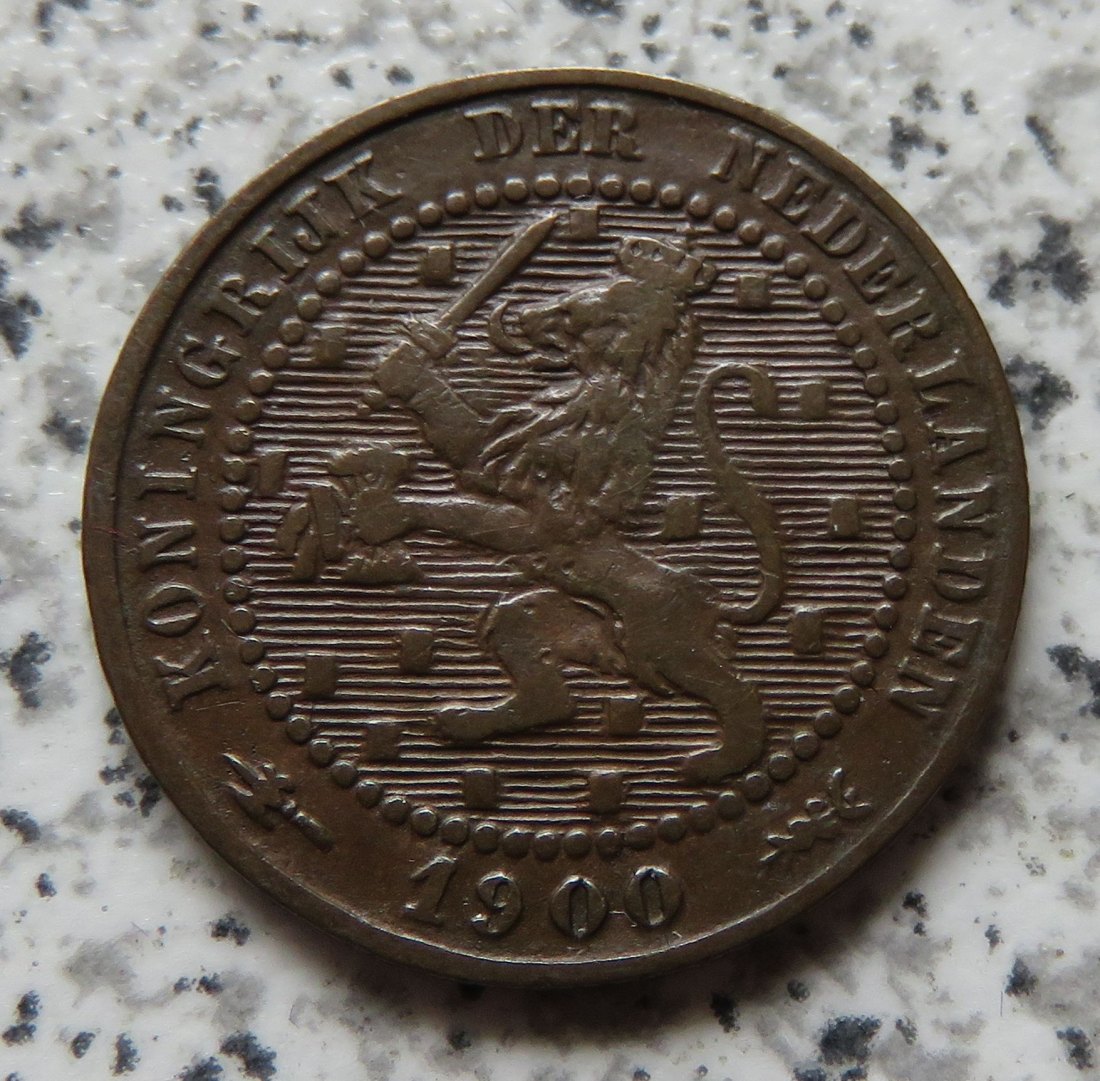  Niederlande 1 Cent 1900   