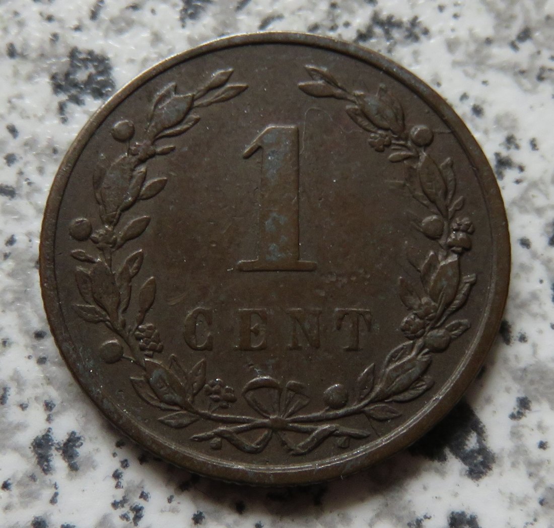 Niederlande 1 Cent 1900   