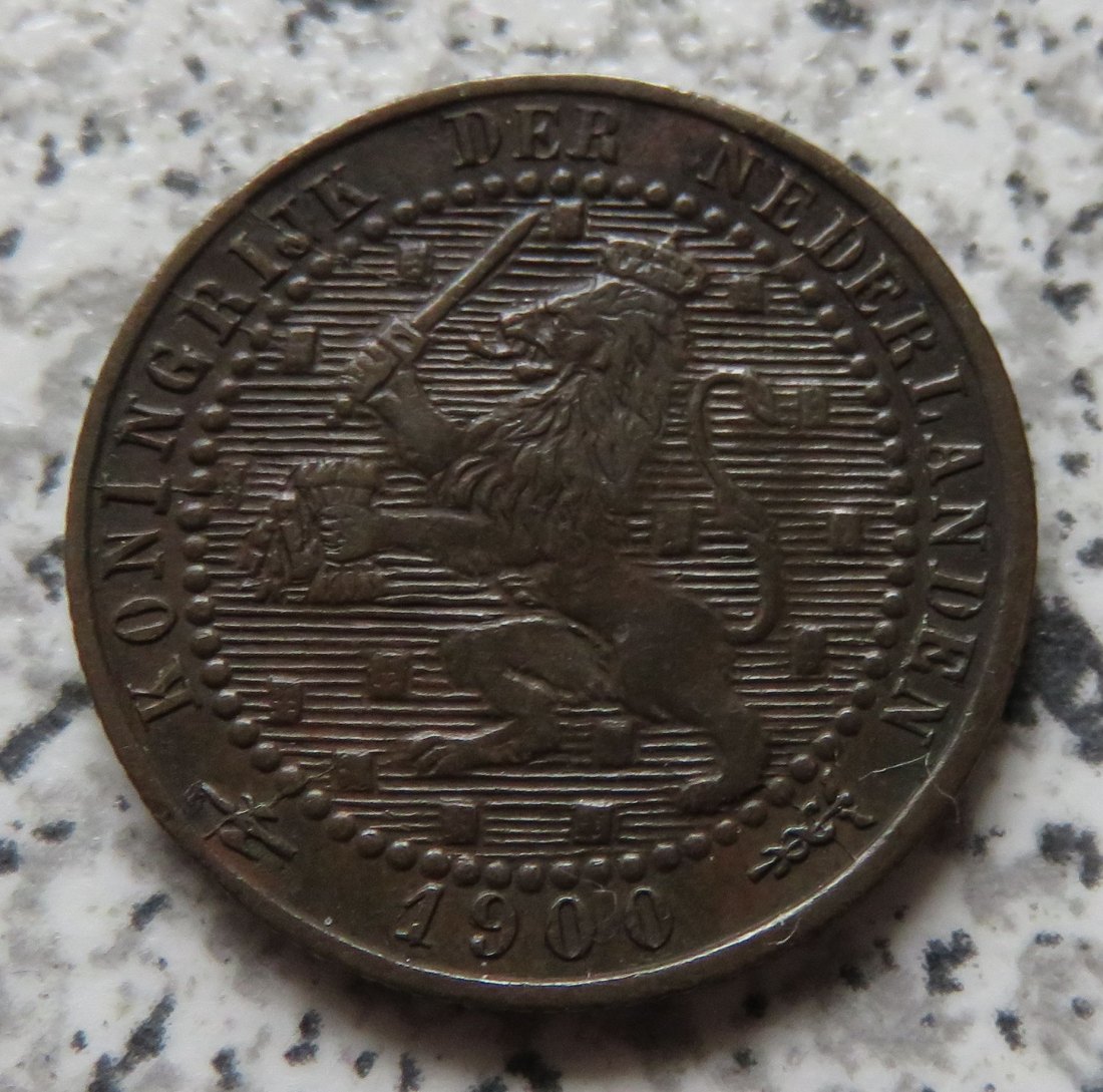  Niederlande 1 Cent 1900   