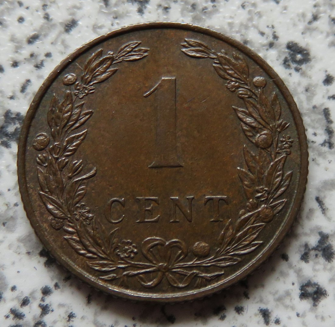  Niederlande 1 Cent 1906   