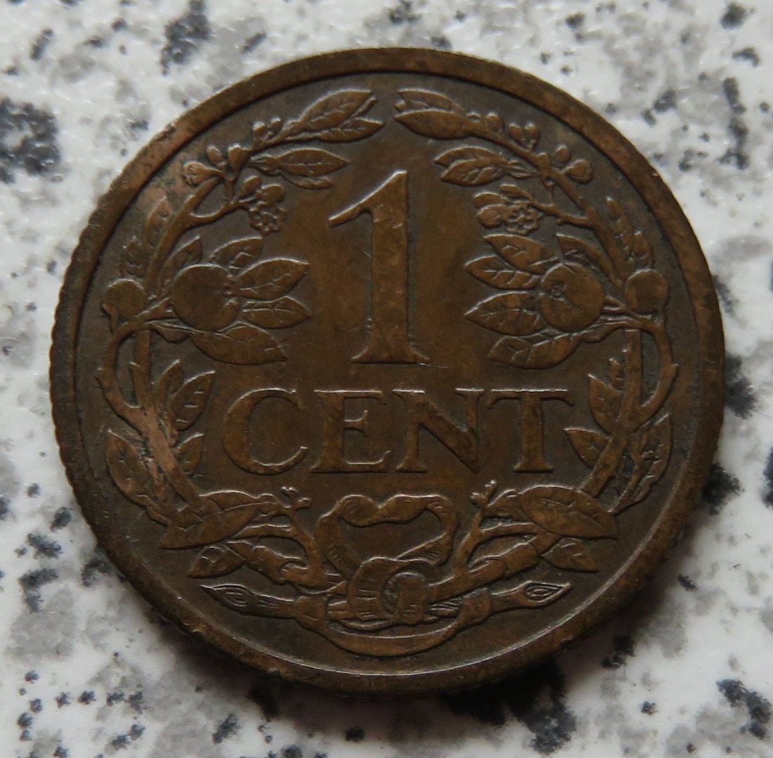  Niederlande 1 Cent 1914   