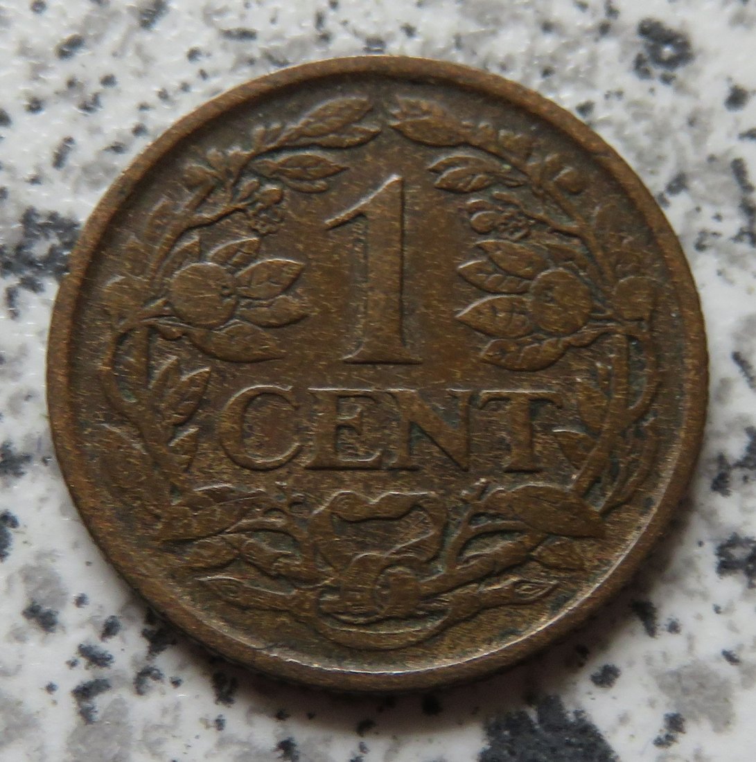  Niederlande 1 Cent 1917   