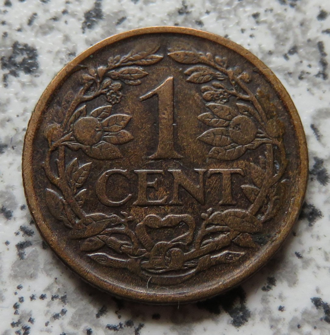  Niederlande 1 Cent 1918   