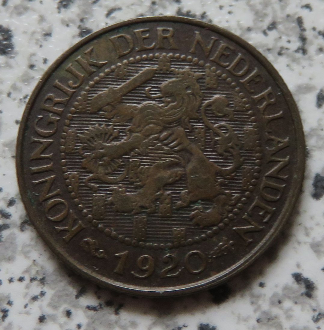  Niederlande 1 Cent 1920   
