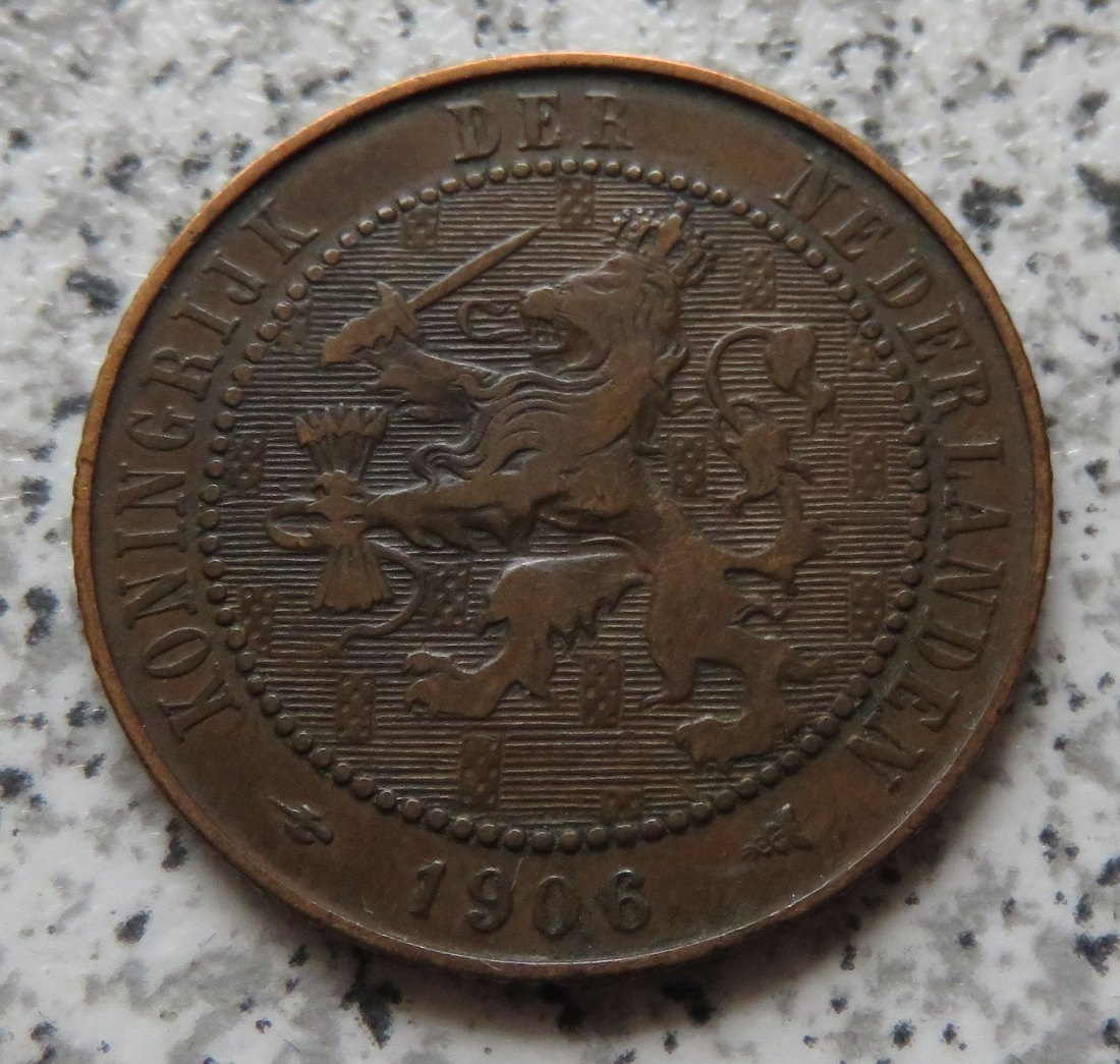  Niederlande 2,5 Cent 1906 / Niederlande 2 1/2 Cent 1906   