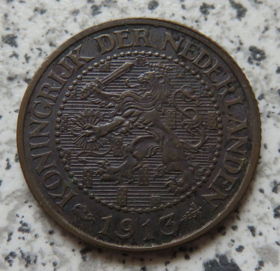  Niederlande 2,5 Cent 1913 / Niederlande 2 1/2 Cent 1913   