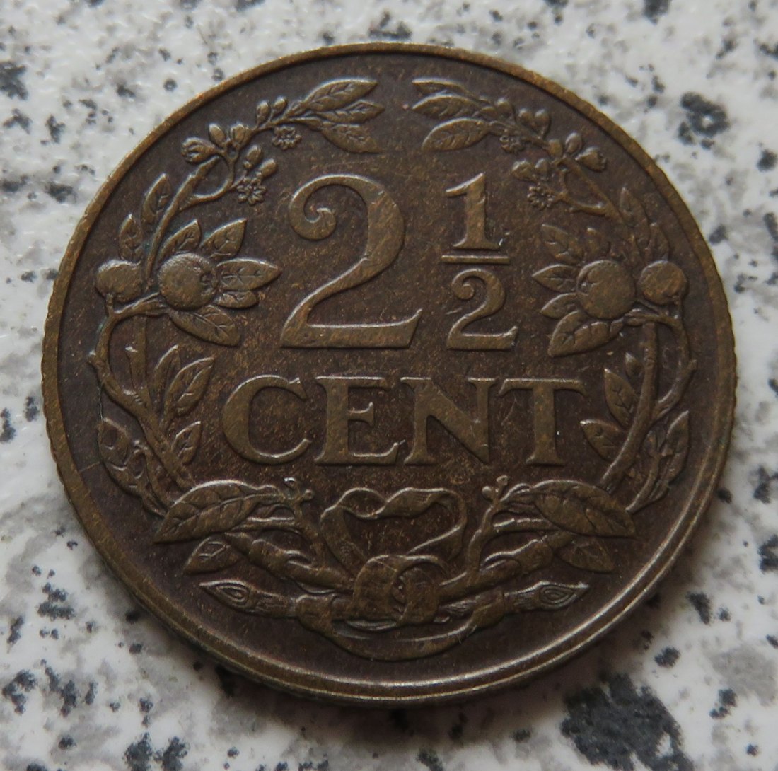  Niederlande 2,5 Cent 1919 / Niederlande 2 1/2 Cent 1919   