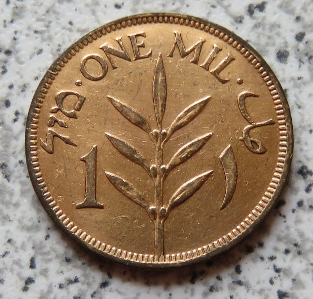  Palästina 1 Mil 1927   
