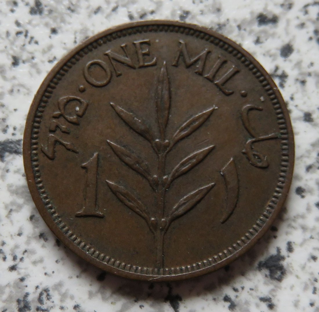  Palästina 1 Mil 1937   