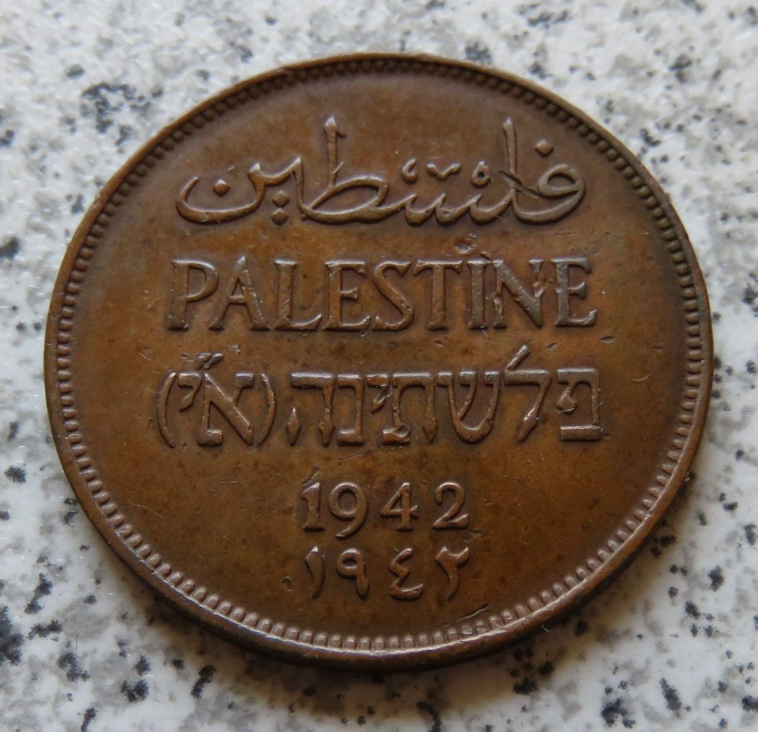  Palästina 1 Mil 1942   