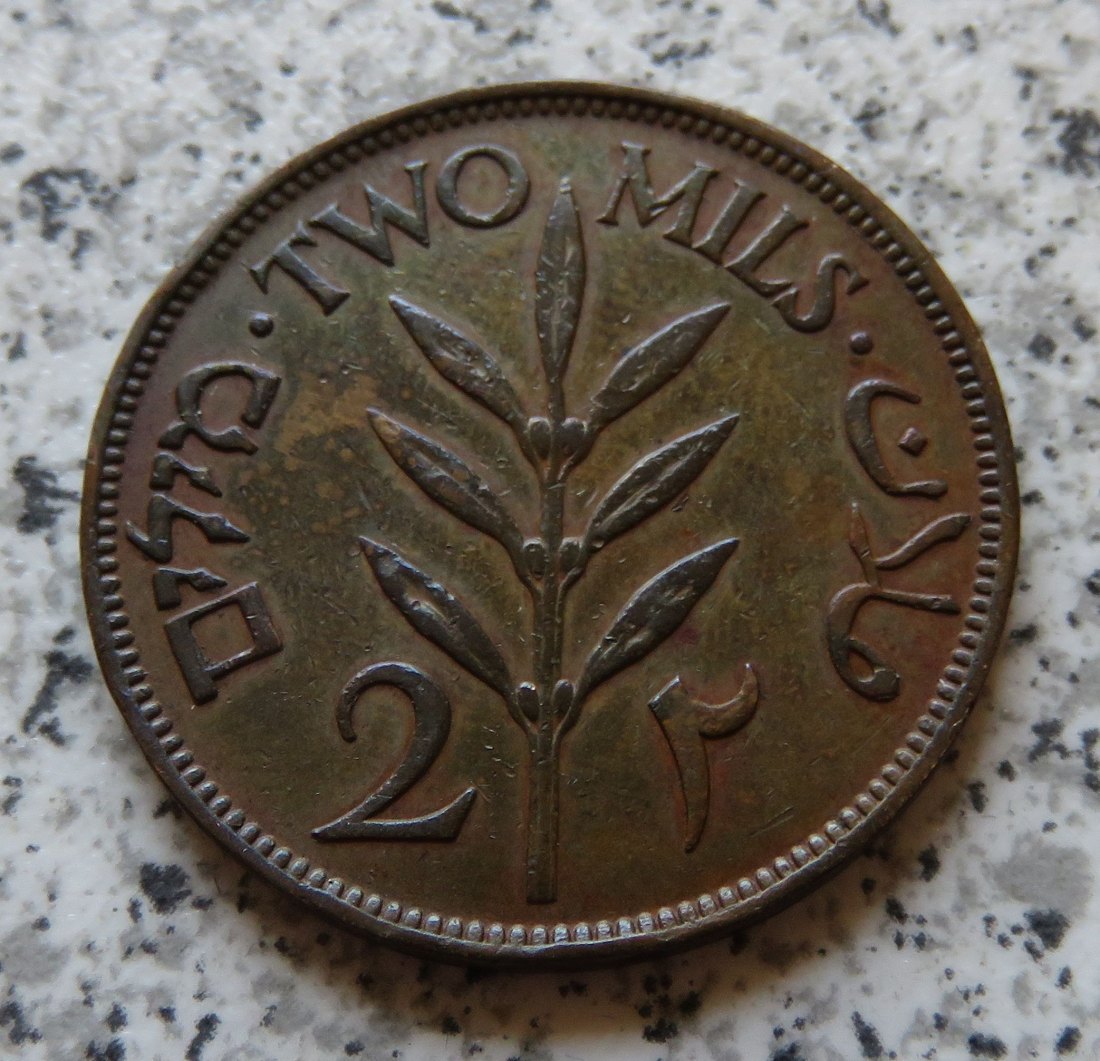  Palästina 1 Mil 1942   