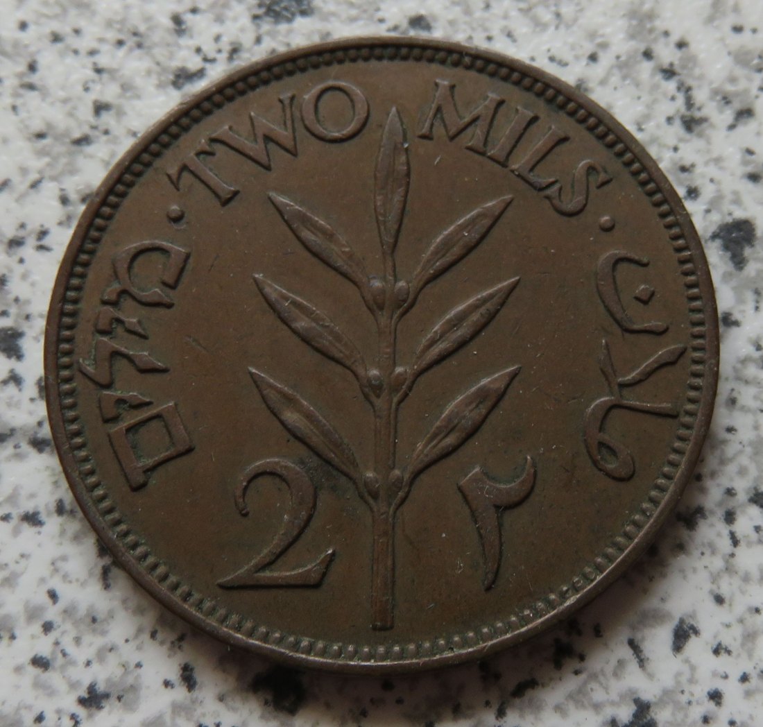  Palästina 2 Mils 1941   
