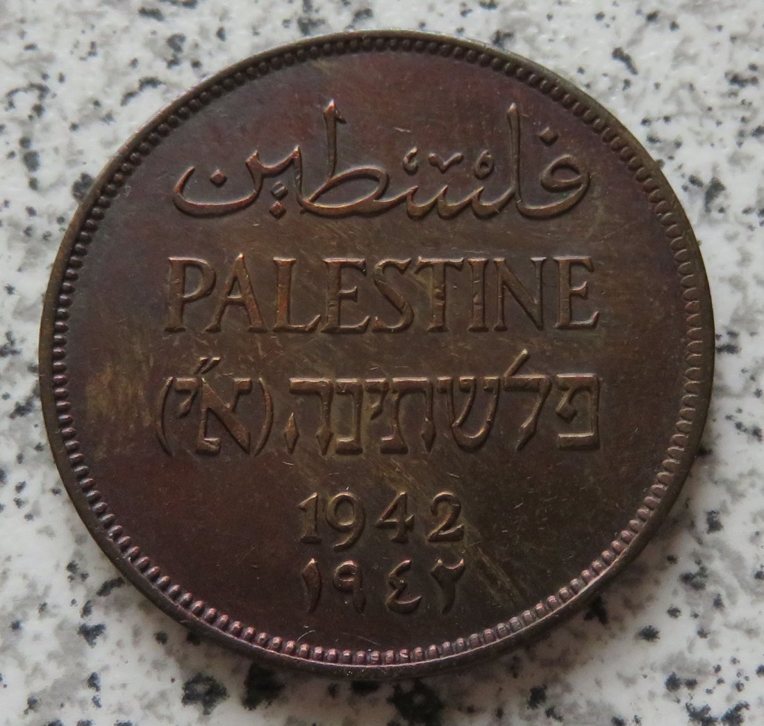  Palästina 2 Mils 1942   