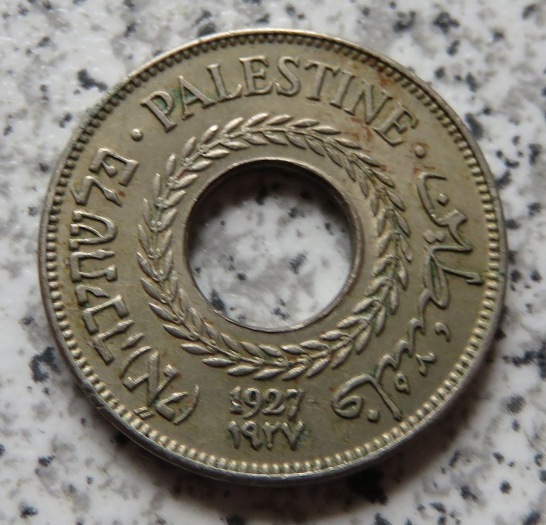  Palästina 5 Mils 1927   