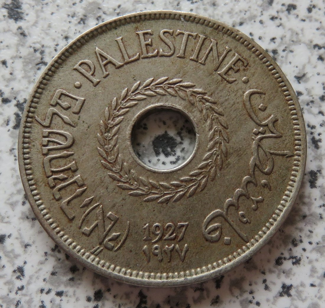  Palästina 20 Mils 1927   