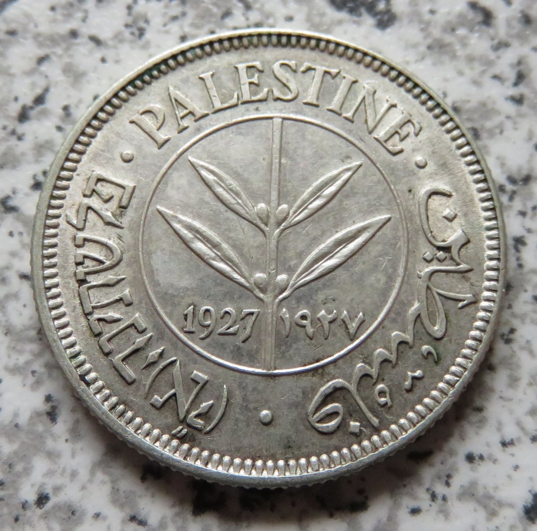  Palästina 50 Mils 1927   