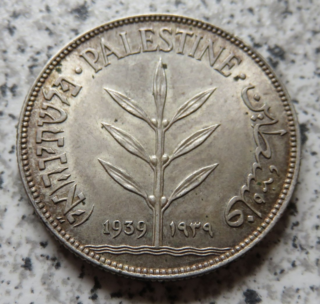  Palästina 100 Mils 1939   