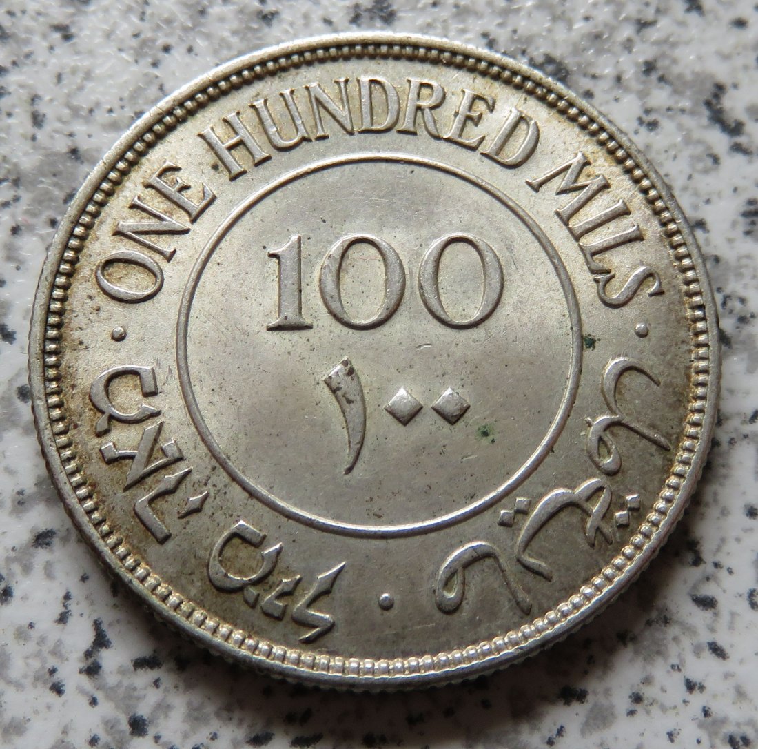  Palästina 100 Mils 1939   